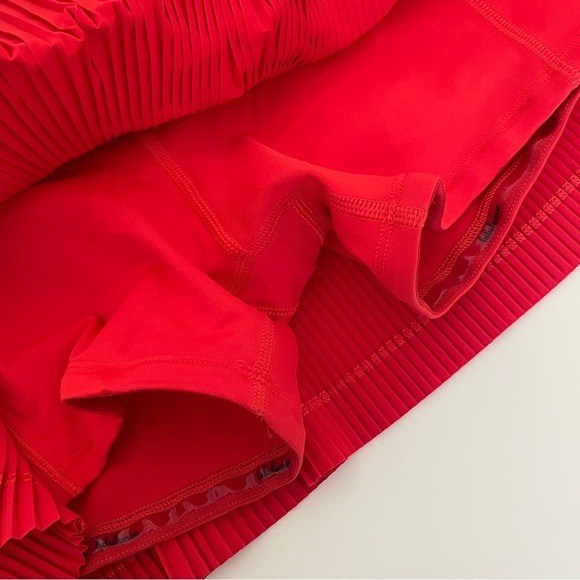 Lululemon Pleat to Street Mid-Rise Skirt in Hot Heat - Picture 6 of 11